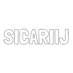 Online Created Coloring Page - SICARII-J Coloring Page