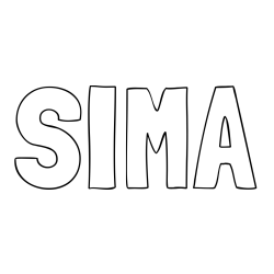 Online Created Coloring Page - SIMA Coloring Page