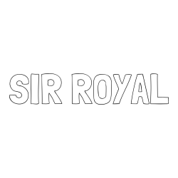 Online Created Coloring Page - SIR ROYAL Coloring Page