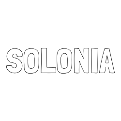 SOLONIA Coloring Page