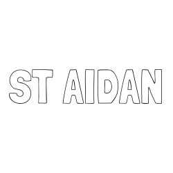 Online Created Coloring Page - ST AIDAN Coloring Page