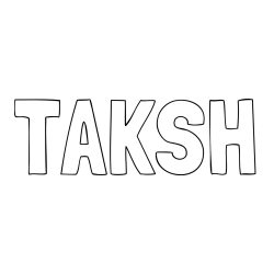 Online Created Coloring Page - TAKSH Coloring Page