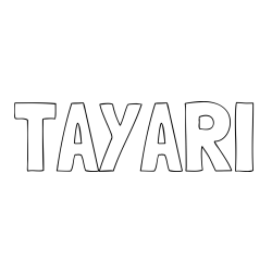 Online Created Coloring Page - TAYARI Coloring Page
