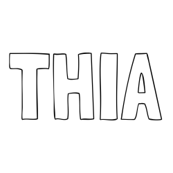 Online Created Coloring Page - THIA Coloring Page