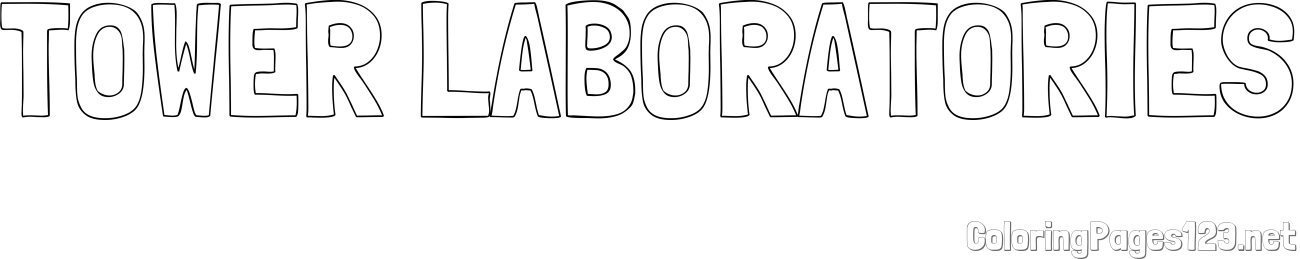 TOWER LABORATORIES Coloring Page