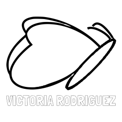 Online Created Coloring Page - VICTORIA RODRIGUEZ Coloring Page and Butterfly Coloring Page for Preschool
