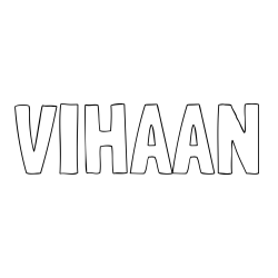 Online Created Coloring Page - VIHAAN Coloring Page