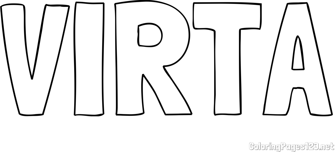 VIRTA Coloring Page