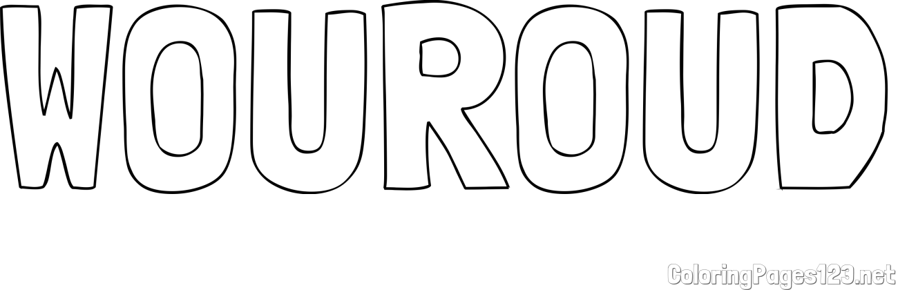 WOUROUD Coloring Page
