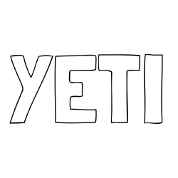 Online Created Coloring Page - YETI Coloring Page
