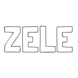 Online Created Coloring Page - ZELE Coloring Page