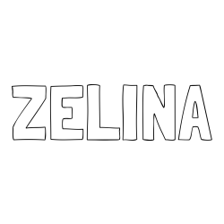 Online Created Coloring Page - ZELINA Coloring Page